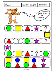 boş yerdeki şekili bul